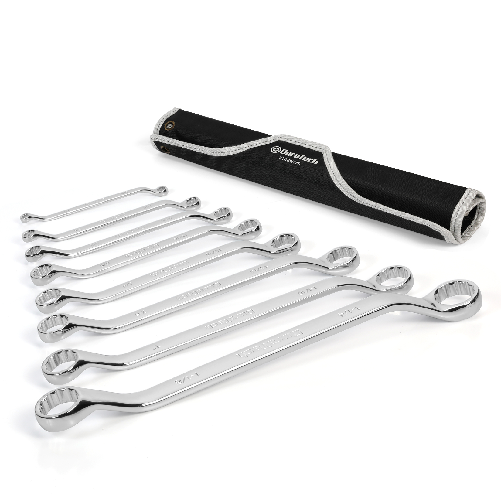  50-Degree Offset Box Wrench Set, SAE