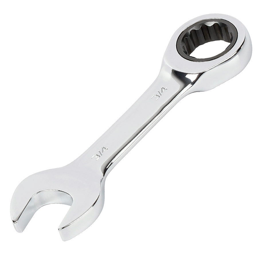 NON-REVERSIBLE STUBBY RATCHET SPANNERS
