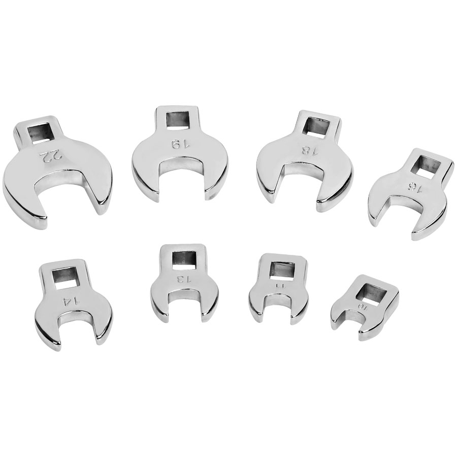 3/8-INCH DRIVE CROWFOOT SPANNER SETS